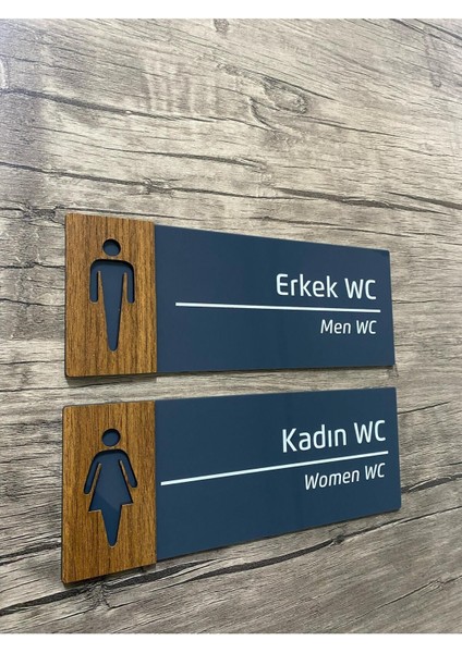 Wood Serisi Pleksi Wc Yönlendirme Seti