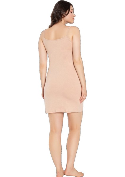 Bambu Kadın Ip Askılı Kısa Içlik Elbise