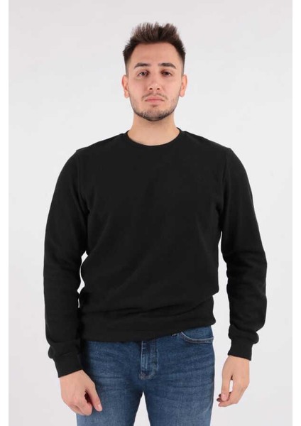 Selanık Sweat Erkek 5620 Siyah