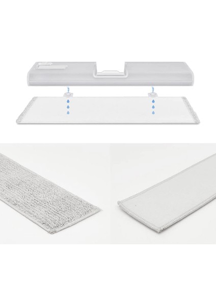 5 Adet Xiaomi Mijia G10 K10 Kablosuz Elektrikli Süpürge Paspas Kalınlaşma Silin Bulaşık Bezi Yedek Paspas Bezi (Yurt Dışından) modelleri