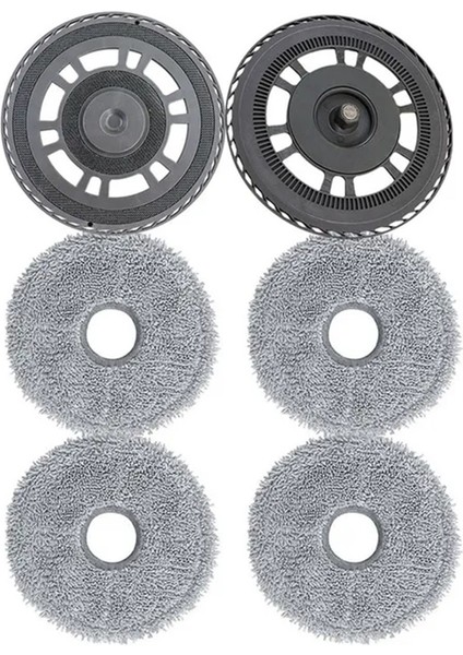 DREAMEL20 Ultra / X30 Ultra / X40 Ultra / Mijia M30 S Için Mop Montajı Mop Bezi Tepsi Robot Temizleyici Yedek Parçaları (Yurt Dışından)