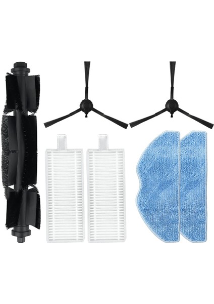 Miwhole M8 Lite Robot Süpürge Ana Yan Fırça Hepa Filtre Paspas Pedleri Yedek Yedek Parçalar Aksesuarlar (Yurt Dışından)