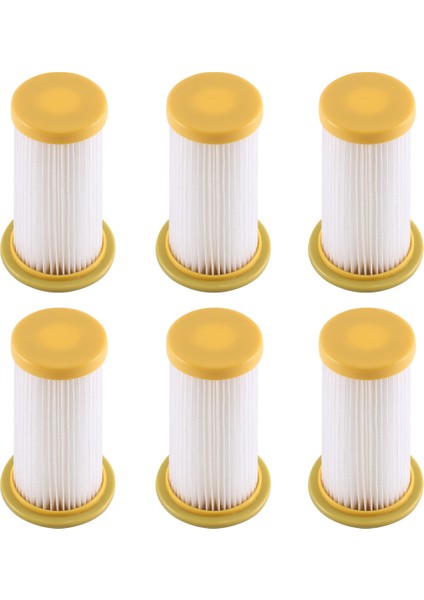 Philips FC82 Serisi Yedek Parça Aksesuarları Için 6 Adet Yedek Hepa Filtre (Yurt Dışından)
