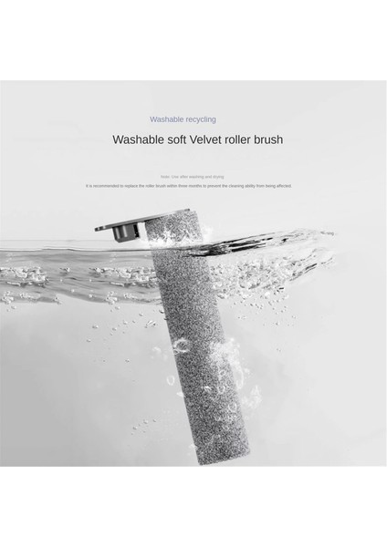 Midea Gx5 Pro / X6 Pro / G9 Zemin Fırçalama Vakum Yedek Silindir Fırça Yıkanabilir Sünger (Yurt Dışından) indirimleri