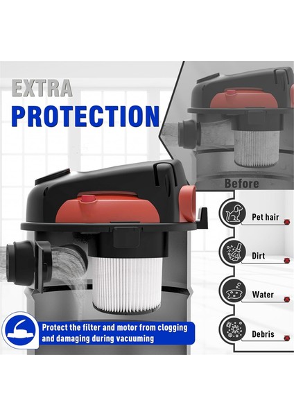 Paket 7413197 7413120 S Hop Vac Islak/kuru Vakumlar Için Giriş Deflektörü Parçası Değişimi, Yedek Parçalar Giriş Deflektörü (Yurt Dışından) fırsatları