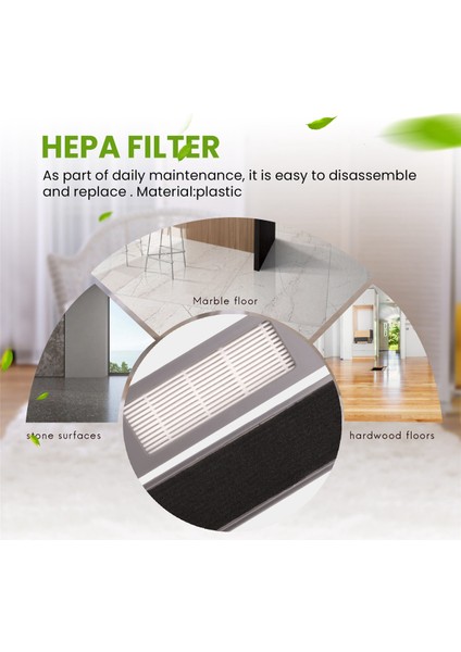 10 Çift Için Uygun Ecovacs Deebot Ozmo T5/N8/N5/T8/DV35/DJ65/T9 Süpürme Robotu Aksesuarları Hepa Filtre Pamuk (Yurt Dışından) indirimleri