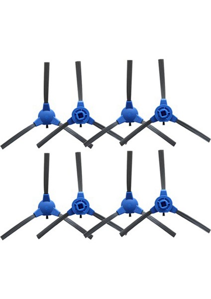 Conga 1090 Robotlu Süpürge Yedek Parça Temizleme Ev Için 8 Adet Yan Fırça (Yurt Dışından)