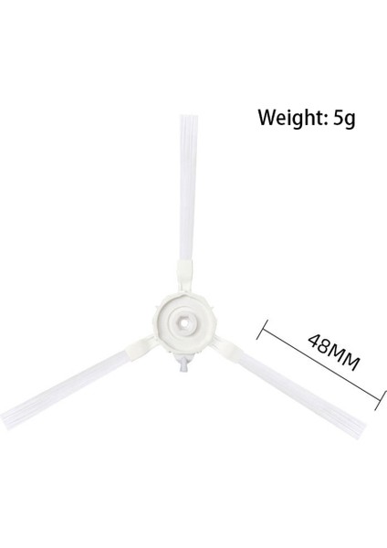 Tefal Rowenta X-Plorer Serie 75 RG7687 / RR7687WH Robotik Elektrikli Süpürge Için 8 Adet Yan Fırça Yedek Parçaları (Yurt Dışından) indirimleri