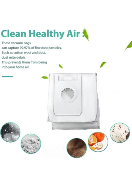 9 Adet Toz Torbası Cecotec Conga 2290 Robotlu Süpürge Toz Torbası Yedek Parça Çöp Torbaları Yedek Aksesuarlar (Yurt Dışından) fırsatları