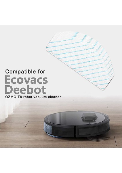 100 Adet Tek Kullanımlık Mikrofiber Paspas Pedleri Ecovacs Deebot Ozmo T8 T9 Aıvı N8 Pro + Elektrikli Süpürge Parçaları (Yurt Dışından) fiyatları