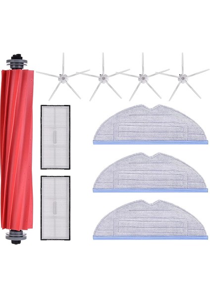 Yedek Parçalar Ana Fırça Yan Fırça Hepa Filtre Roborock S7 S7 + T7S Robotik Elektrikli Süpürge Aksesuarları (Yurt Dışından)