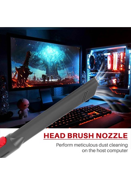 Aralık Aracı Kafa Fırça Memesi Aksesuar Eki Değiştirme Dyson V10 V8 V7 SV10 SV11 Akülü Elektrikli Süpürge (Yurt Dışından)