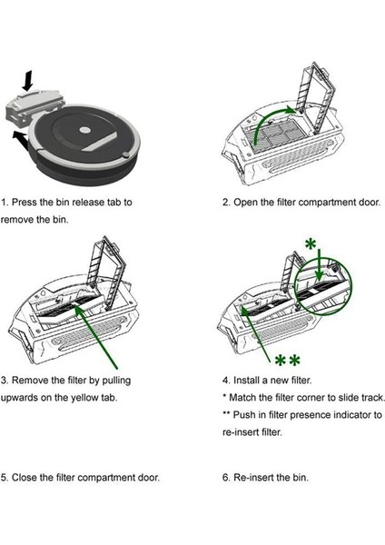 11 Adet Hepa Filtre Irobot Roomba 960 800 870 871 880 980 981 Elektrikli Süpürge Için Yedek Filtreler, Honfa Kiti (Yurt Dışından) fırsatları