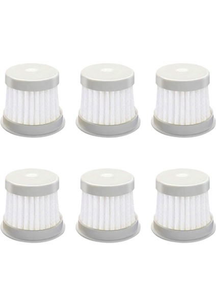 6 Adet Hepa Filtre Haier ZC401F Akar Temizleme Aleti Elektrikli Süpürge Parçaları Aksesuarları (Yurt Dışından)