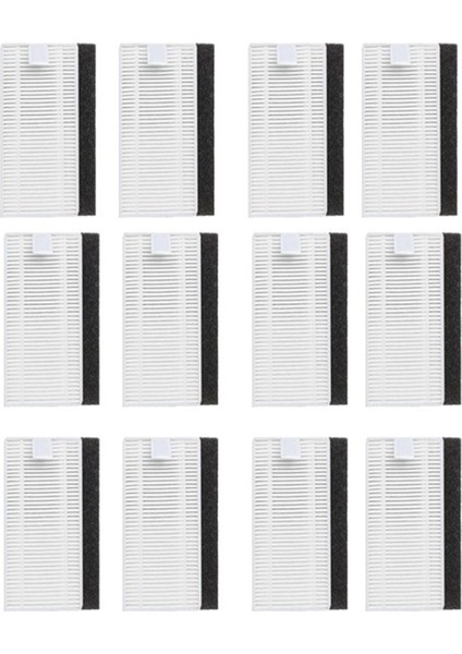 12 Adet Hepa Filtre Cecotec Conga Excellence 1090 Robotlu Süpürge Yedek Parçalar Filtre Aksesuarları (Yurt Dışından)