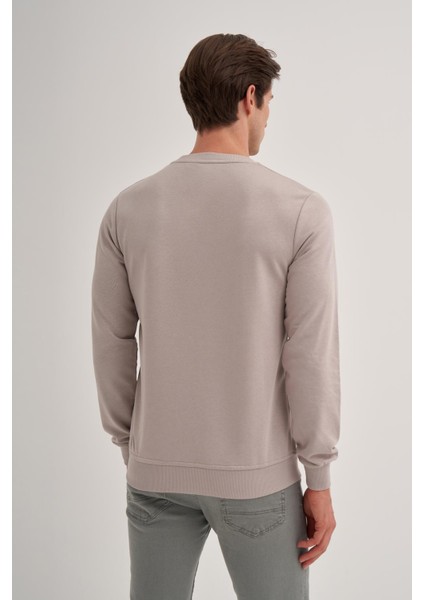 Erkek 3 Iplik Şardonsuz Sweatshirt 5221 Gri modelleri