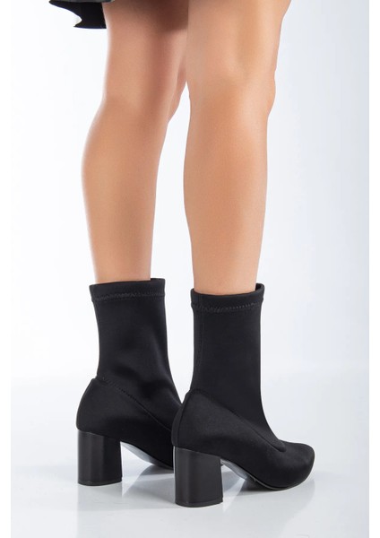 Kadın Ayakkabı D651 Suya Dayanıklı 6 cm Topuklu Konforlu Streç Tasarım fırsatları