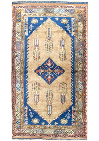 Zengi Geometrik Desenli Dazkırı Halısı 162X272 cm