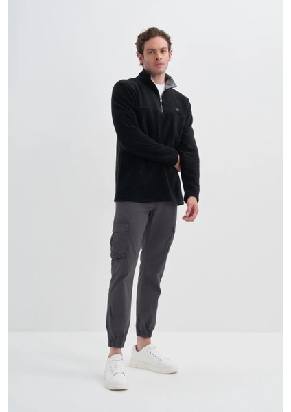 Caz 5632 Polar Sweat Sıyah