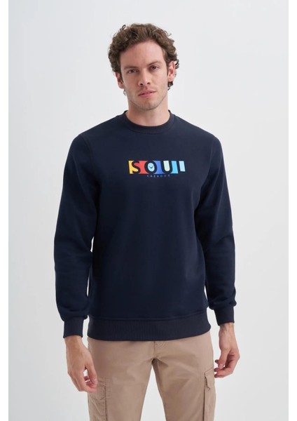3 Iplik Şardonlu Sweatshirt 5161 Laciveret modelleri