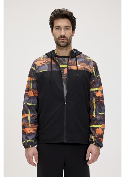 Bad Bear Doyle Windbreaker Erkek Rüzgarlık Sweatshirt Siyah