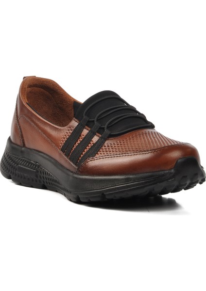 017-D Taba Deri Kadın Günlük Ayakkabı modelleri