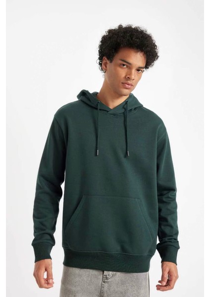 Erkek Sweatshirt Koyu Yeşil X8283AZ/GN536 modelleri