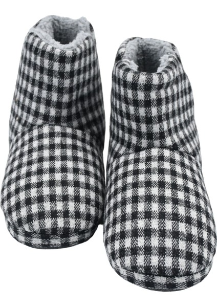 Eva Comfortline Kaymaz Taban Içi Kürklü , Uzun Konçlu , Suet Kumaş Üşümeyen Ayaklar Için Sıçacık Panduf