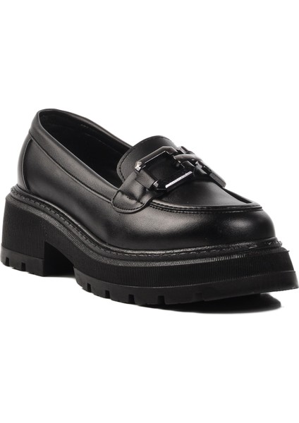 572381 Siyah Cilt Kadın Günlük Ayakkabı modelleri