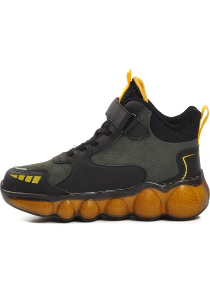 Fred Uzun-F Haki Çocuk Bilek Boy Sneaker