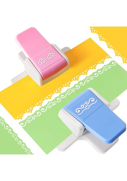 Şık Kenar Delgeç 2 Adet Çiçek Desenli Kenar Kesiciler Dıy Hediye Kartı Delgeç Scrapbook Kalıp Kesim Düğün Kartı Yapımı Için, A (Yurt Dışından) fiyatları