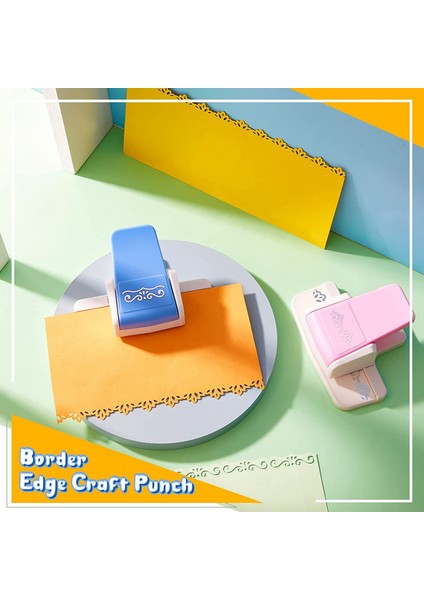 Şık Kenar Delgeç 2 Adet Çiçek Desenli Kenar Kesiciler Dıy Hediye Kartı Delgeç Scrapbook Kalıp Kesim Düğün Kartı Yapımı Için, A (Yurt Dışından) fırsatları