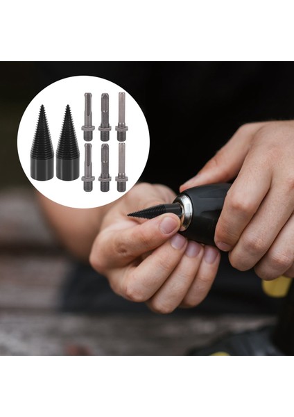 Ahşap Ayırıcı Matkap Ucu Ahşap Ayırıcı Matkap Ucu Matkap El Matkap Çubuğu Için Taşınabilir Ahşap Kesme Aleti, 32MM (Yurt Dışından)
