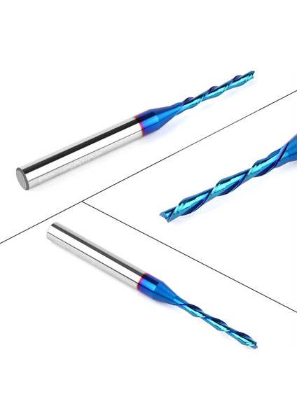 Aşağı Kesim Spiral Freze Ucu 1/4 Inç Şaft, 1/8 Inç Kesme Çapı, Ahşap Kesim, Oyma Için Ekstra Uzun 3 Inç Katı Karbür (Yurt Dışından) indirimleri