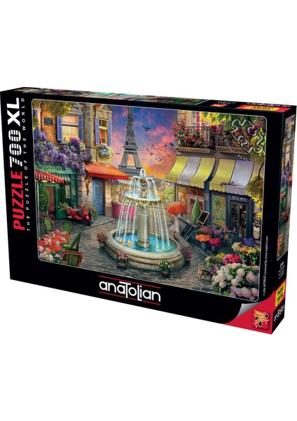 700 Parça Xl Puzzle / Paris Meydanı - Kod 2701