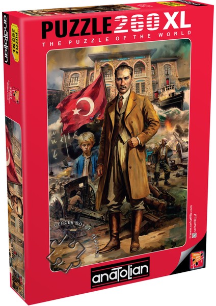 260 Parçalık Puzzle / Atatürk Destanı - Kod 3351