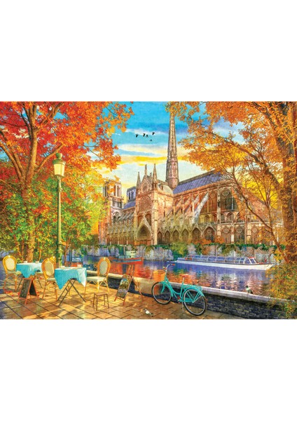 1000 Parçalık Puzzle - Sonbaharda Notre Dame 1176 fiyatları