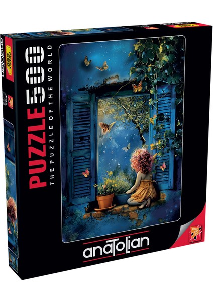 500 Parçalık Puzzle / Mavi Gece - Kod 3639