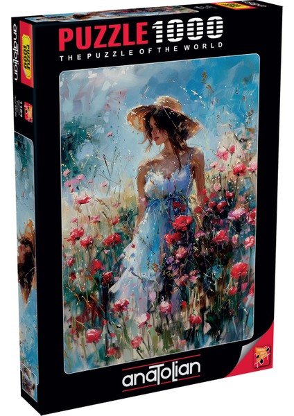 1000 Parçalık Puzzle / Gelincik - Kod 1184