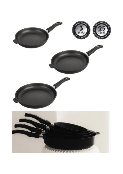 Gastrolux 3 Parça Tava Seti 24-26-28 cm
