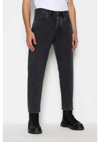 Erkek Pantalon Siyah Denım