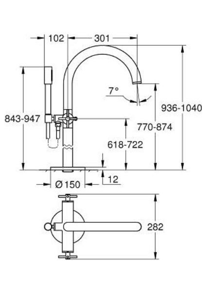 Atrio Banyo/duş Bataryası - 25272AL0