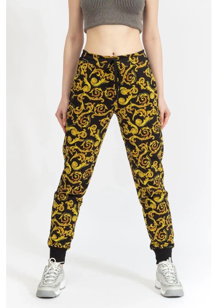 Kadın Pantalon Siyahaltın