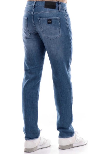 Erkek Pantalon Indigo Denim Medium
