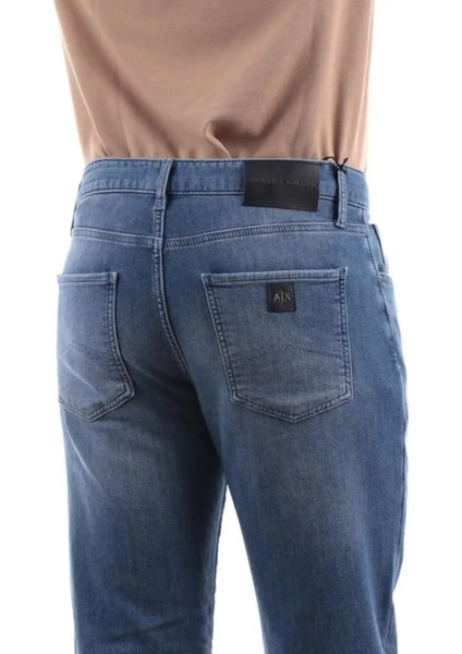 Erkek Pantalon Indigo Denim Medium