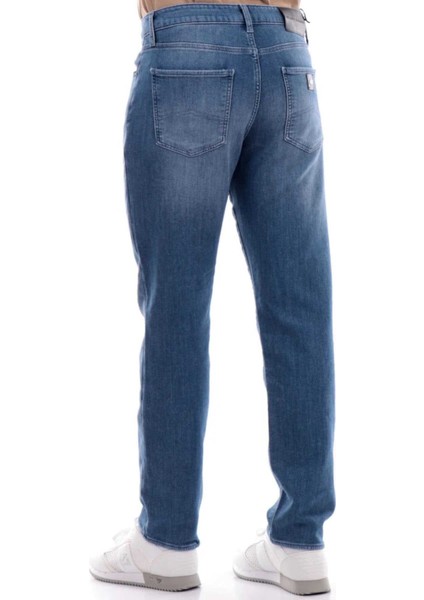 Erkek Pantalon Indigo Denim Medium