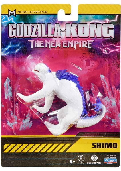 Godzilla ve Kong Mini Figür 8 cm - Shimo