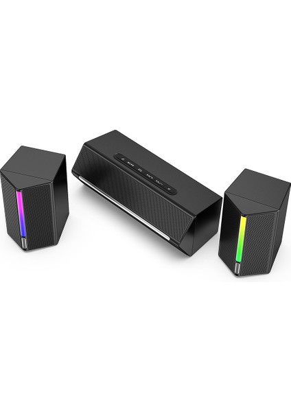 Ampligame A22 Rgb USB 2.1 Bluetooth Gaming Bilgisayar Hoparlörü