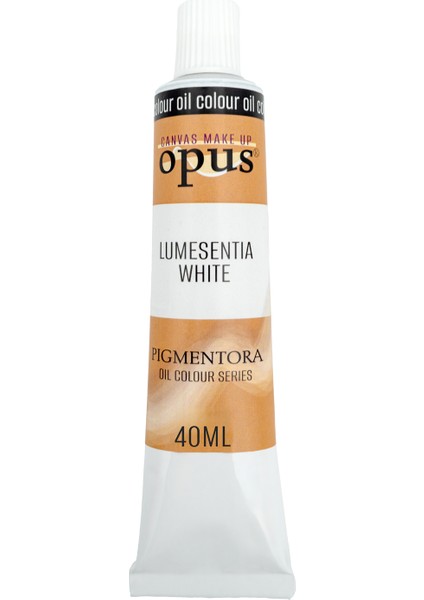 Yağlı Boya 40ML Lumesentia White Pigmentora Oil Colour Serie