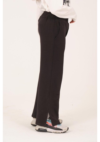 Genç Kız Çocuk Cepli Eşofman Altı - Siyah fiyatları